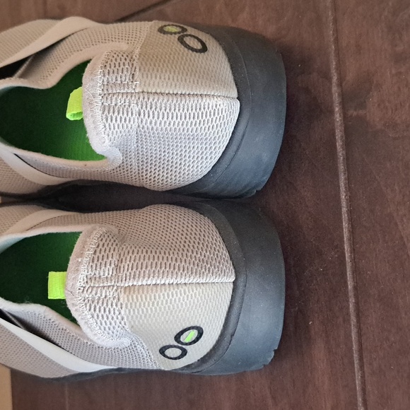 Oofos OOmg stretch slip on shoe grey women sz9 Excellent - Picture 5 of 10